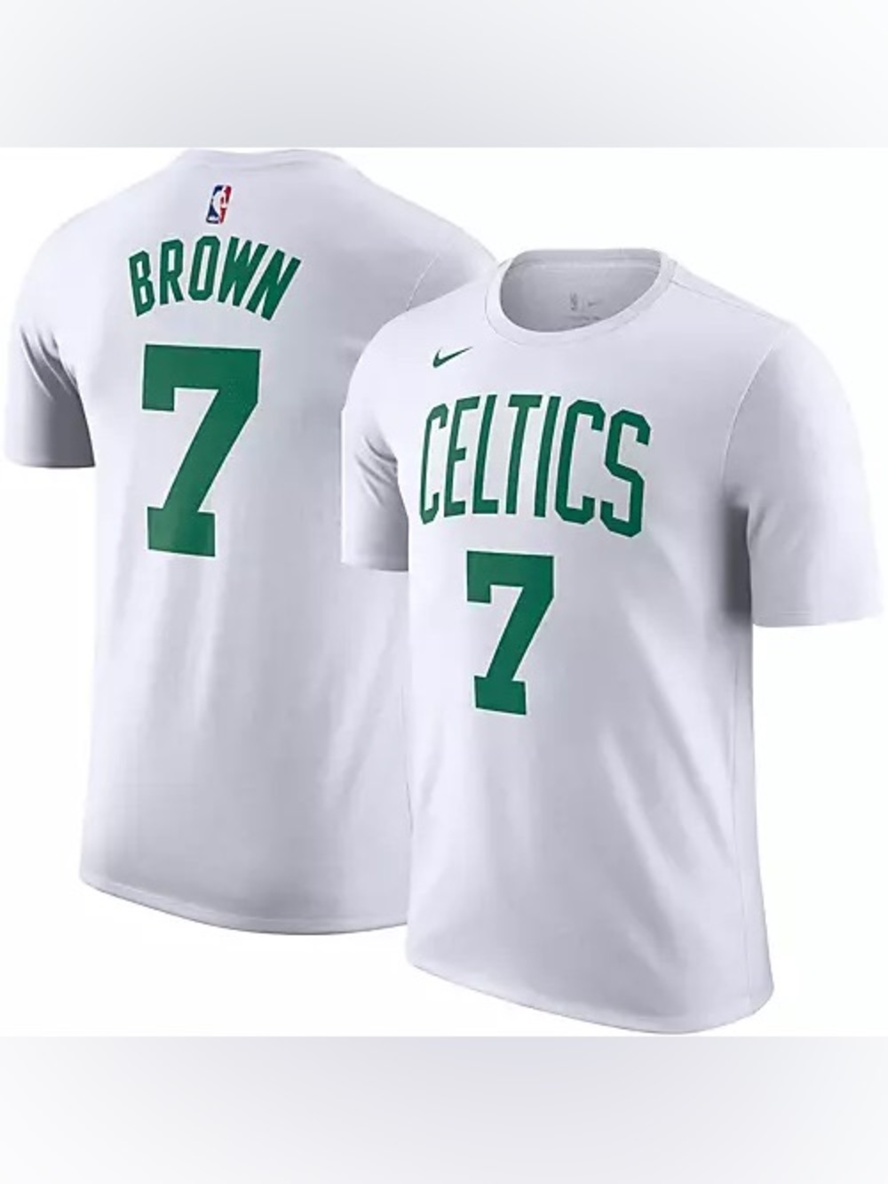 Nike Boston Celtics T-shirt Jaylen Brown #7